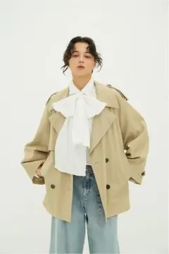 CLANE OVER SHORT TRENCH COAT 完売品 新品未使用 - メルカリ