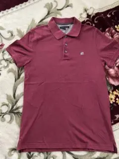 古着Banana Republic バーガンディ ポロシャツ L