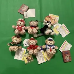 ダッフィー シェリーメイ ジェラトーニ ぬいぐるみ　キーホルダー　ディズニー