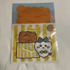 ちいかわ×ファミリーマート クリアファイル ハチワレ モモンガ