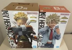 僕のヒーローアカデミア MASTERLISE フィギュアセット　爆豪　ホークス