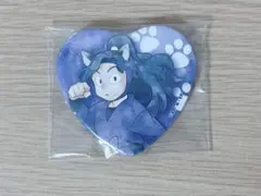 忍たま乱太郎 ナンジャタウン ハート型缶バッジ 綾部喜八郎