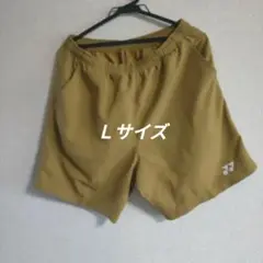 ヨネックスハーフパンツキャメルゴールドＬサイズ