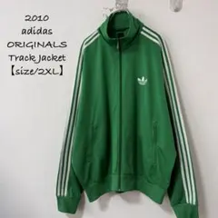 アディダス★ジャージ★トラックジャケット★ファイヤーバード★グリーン/緑★2XL