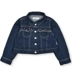 SLAPSLIP 刺繍付きデニムジャケット