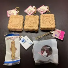 ムーミン ビスケット型キーホルダーセット