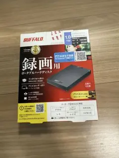 BUFFALO 録画用ポータブルハードディスク