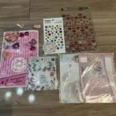 カラフルレターセットとシールセット