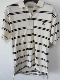 BEVERLY HILLS POLO CLUB ポロシャツ Mサイズ ボーダーのサムネイル