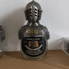 免税店限定・超希少ニッカ G&G サムライ兜＆西洋甲冑 2本セット世界で