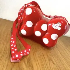 ポップコーンバスケット　ミニー　リボン