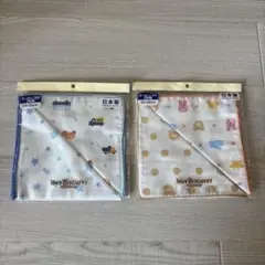 HOT BISCUITS ガーゼハンカチ 2枚セット×2