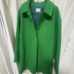 who'swhogallery 緑 グリーン ロングコート 古着