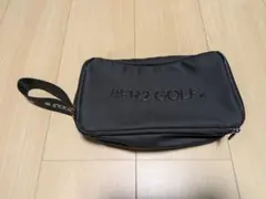 新品同様 fr2 ゴルフ ユニセックス ポーチ ショルダーバッグ 黒 - メルカリ