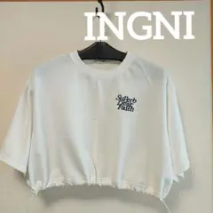 INGNI　五分丈カットソー