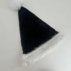 ブラックサンタハット　キッズ