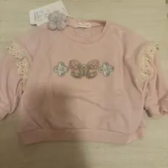 新品未使用タグ付き　バースデイ kunika コラボ　トレーナー　ピンク