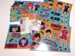 ハイキュー クリアファイル アクスタ ラバーチャーム