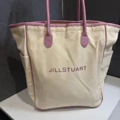 JILLSTUART キャンバストートバッグ ピンクのサムネイル