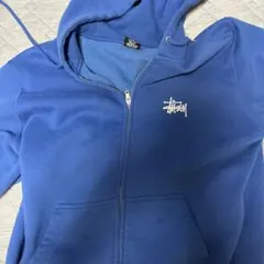 2026年最新】Stussy ジップパーカー ブルーの人気アイテム - メルカリ