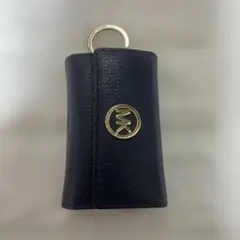 マイケルコース　キーケース　ネイビー