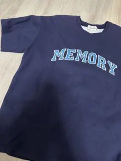 #MEMORY ネイビー Tシャツ