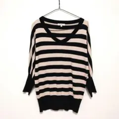 秋冬春物　Rope Picnic ロペピクニックストライプニットセーター