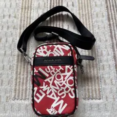 MICHAEL KORS ロゴプリント ショルダーバッグ