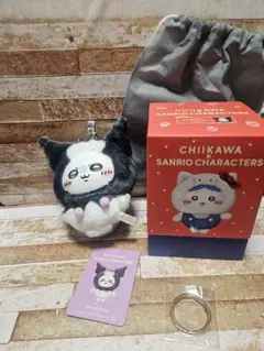 ちいかわ×サンリオ Kiramekko（モモンガ×クロミ） きらめっこ