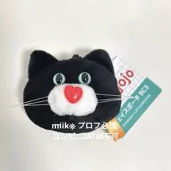 新作 mojojojo フェイスポーチBC 3 黒猫 ロラ 新品 非売品　ねこ