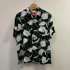 Supreme☆Lily Rayon Shirt☆L☆黒レーヨンシャツ百合 Supreme☆Lily Rayon Shirt☆L☆黒レーヨンシャツ百合 - メルカリ