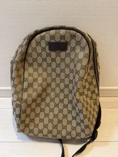 GUCCI GGパターン ベージュリュック