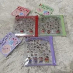 クレヨンしんちゃん シール 3セット　デコパーツ
