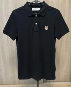 MAISON KITSUNE メゾンキツネ ポロシャツ 黒 Sのサムネイル