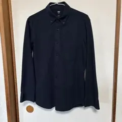 ユニクロ　ボタンダウン 長袖シャツ　メンズ　M