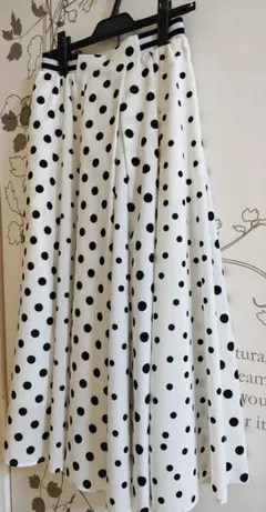 美品　Re.Verofonna 　ヴェロフォンナ　ドット　フレアースカート