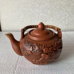 周揚大銘　朱泥急須　幅約20㎝　東Y7-0430☆2Fタエチ 周揚大銘 朱泥急須 幅約20㎝ 東Y7-0430☆2Fタエチ - メルカリ