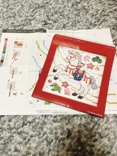 クロスステッチ図案 刺繍道具