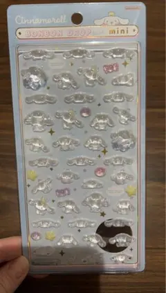 【正規品】サンリオ　シナモン　シナモロール　ボンボンドロップシール　ミニ
