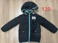 オフィシャルチーム　ジャケット アウター　黒　青　迷彩　120㎝　子供服