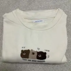 【OLIVE des OLIVE】オリーヴデオリーヴ　ベア刺繍 トレーナー