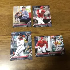 Topps now MVP 受賞記念　大谷翔平&アクーニャJr. 4枚セットのサムネイル