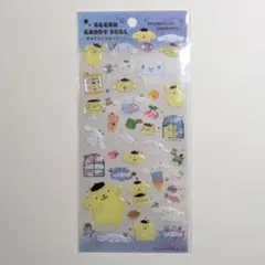 クリアキャンディシール ポムポムプリン シナモロール サンリオ