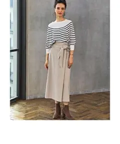 グリーンレーベルリラクシング NFC AIR ウォッシュ コーデュロイ スカート