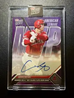 大谷翔平【WBC二刀流パラレル】ToppsNOW サインカード外 - メルカリ
