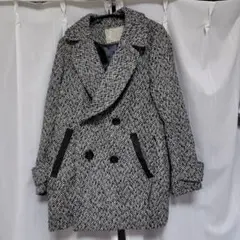 ダブルブレスト コート グレー系