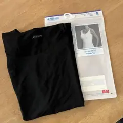 ユニクロ　エアリズム黒タンクトップS