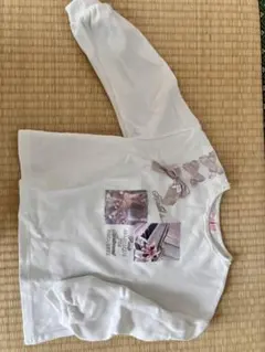 ホワイト 長袖 トレーナー