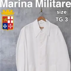 極美品！80s イタリア海軍 ホスピタルジャケット ユーロミリタリー TG.3のサムネイル