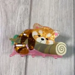 レッサーパンダ ヘアクリップ